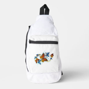 Bandolera Infinidad de Mariposas Monarca