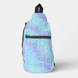 Bandolera iridiscencia helada: