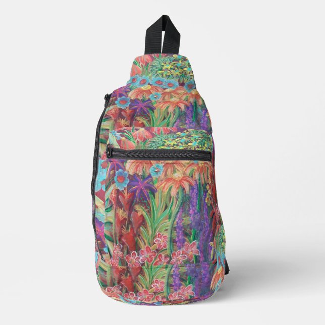 Bandolera jardín de flores (Anverso)