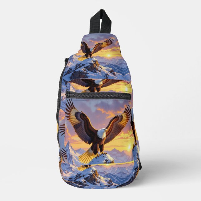 Bandolera König der Lüfte Der majestätische Weißkopfseeadler (Anverso)