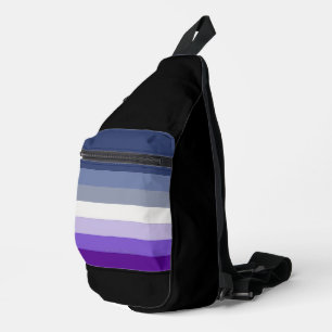Bandolera La bandera del orgullo de SlipperyJoe's Butch Lesb