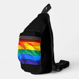 Bandolera La bandera del orgullo gay de SlipperyJoe's ondean