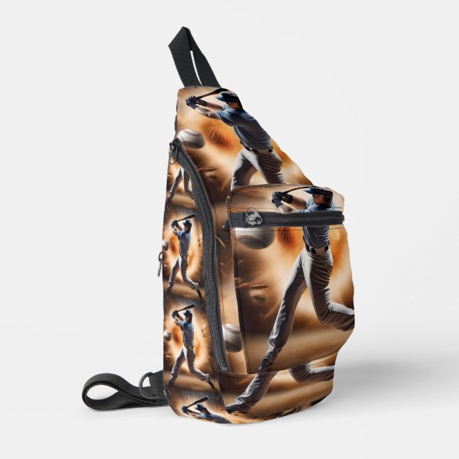 Bandolera "La nube de polvo: la furia de un lanzador" (Esquina izquierda)