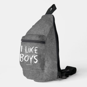 Bandolera La pizarra sucia oscura de SlipperyJoe's Me gustan