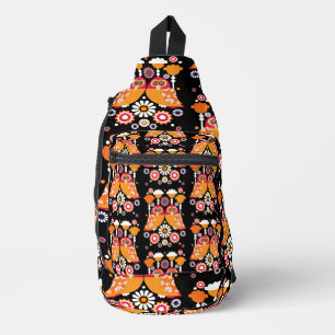 Bandolera Lechuza de Arte Popular