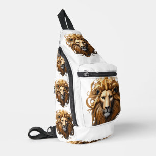 Bandolera Leo El León de Cabello Dorado,