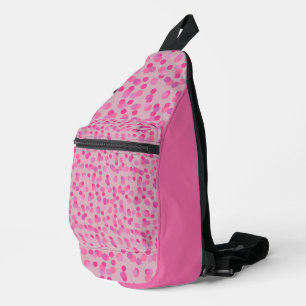Bandolera lindos lunares rosados