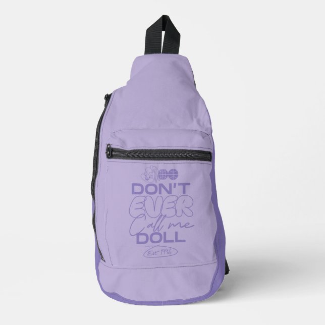 Bandolera Lola "Nunca me llames muñeca" (Anverso)