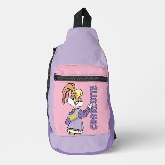 Bandolera Lola TUNE SQUAD™ Varsity Heart (Anverso)