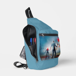 Bandolera Los zombies de ojos brillantes de SlipperyJoe en H