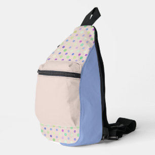 Bandolera lunares multicolores