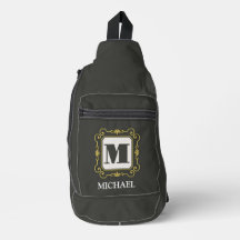 Luxury minimal Modern monogram