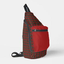 Bandolera MacGregor Clan escocés moderno Tartan Sling Bag