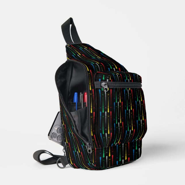 Bandolera Magic Wands Sling Bag (Abierto)