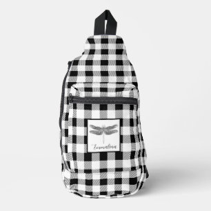Bandolera Magnífica flauta de gingham