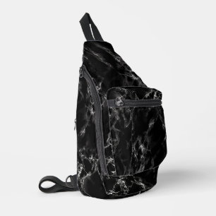 Bandolera Mármol negro