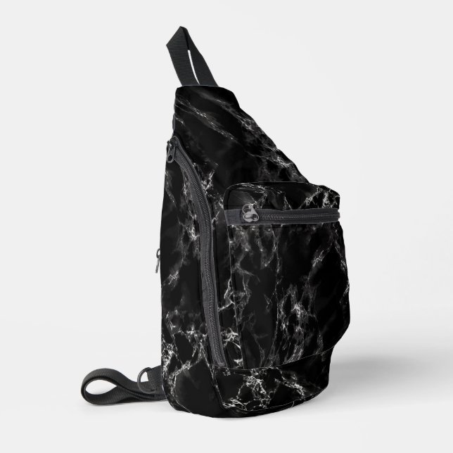 Bandolera Mármol negro (Esquina izquierda)