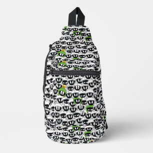 Bandolera MARVIN EL MARCIANO™ Arte de Línea Patrón de Color 