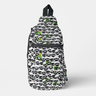 Bandolera MARVIN EL MARCIANO™ Arte de Línea Patrón de Color 