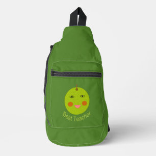 Bandolera Mejor profesor feliz Apple