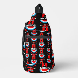 Bandolera Modos Y Rockeros Británicos Inspirados En La Vinta