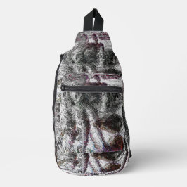 Bandolera Monochrome Presence - Artistic Bag
