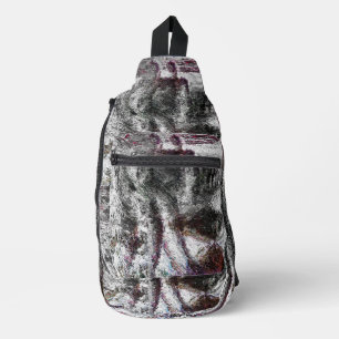 Bandolera Monochrome Presence - Artistic Bag