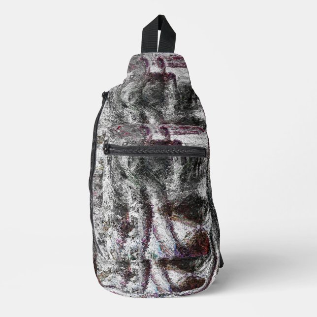 Bandolera Monochrome Presence - Artistic Bag (Anverso)
