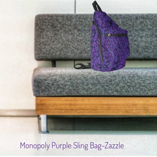 Bandolera Monopoly Purple (Subido por el creador)