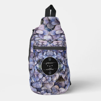 Bandolera Moody Black Floral Classic Couple Names Wedding