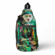 Mujer en verde