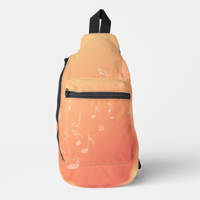 Bandolera Música Peach (Anverso)