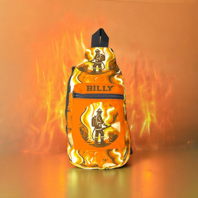 Bandolera Naranja de incendios forestales (Subido por el creador)