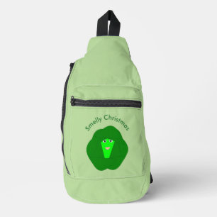 Bandolera Navidades malolientes Bruselas Sprout Funny Person