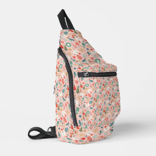 Bandolera Navidades Retro Pastel