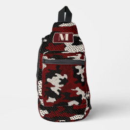 Bandolera Nebraska Scarlet & Cream Cornfield Camo