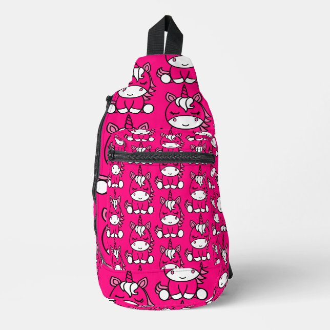 Bandolera Niñas Unicorn Pony (Anverso)