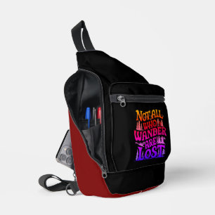 Bandolera No todos los que vagan diseñan