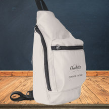 Nombre de las iniciales del monograma gris beige