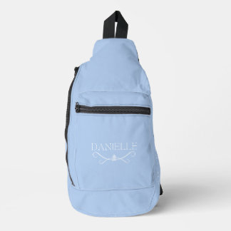Bandolera Nombre personalizado azul claro "Ballet Everyday"