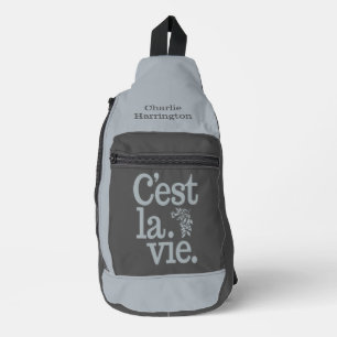 Bandolera Nombre personalizado de C'est La Vie