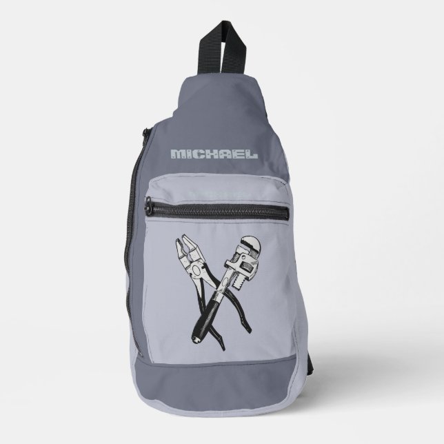 Bandolera Nombre personalizado de TOOLS (Anverso)