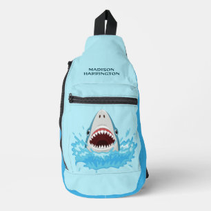 Bandolera Nombre personalizado Guay Shark