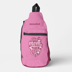 Bandolera Nombre personalizado "Mejor Mamá De La Historia"