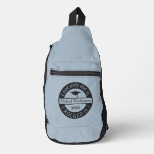 Bandolera Nombre y año personalizado de graduación