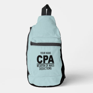 Bandolera Nombre y color personalizados de CPA
