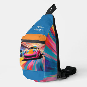 Bandolera Nombres personalizados Marcas coloridas