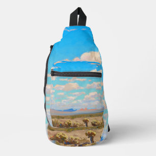 Bandolera Nubes de una tarde de verano de Maynard Dixon