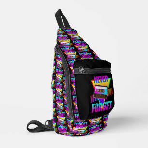 Bandolera Nunca Olvides Grabadora De Cinta De Casete Retro