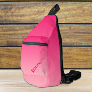Bandolera Ombre rosa